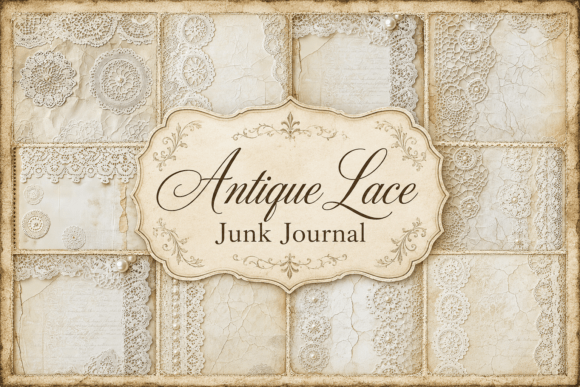Download Antique Lace Junk Journal - Junk journal Collection