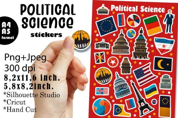 Download Stickers for Political Science Teacher | - Premium Resources