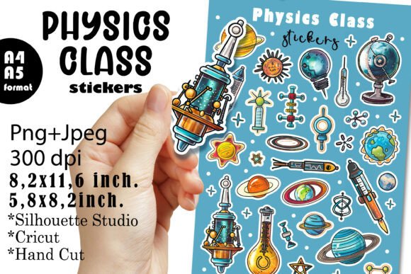Download Stickers for Physics Teacher |Stickers P - Premium Resources