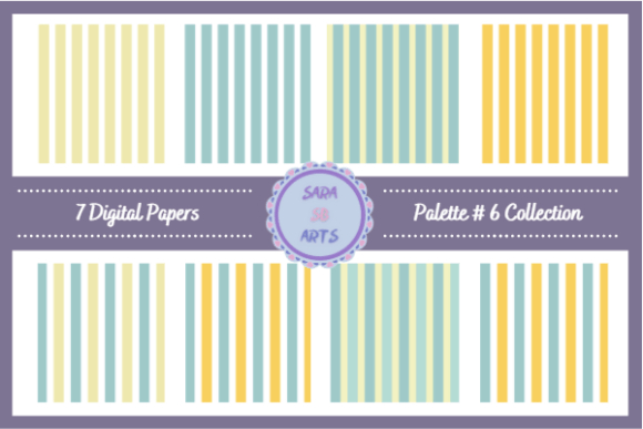 Download Seamless Stripes Pattern Digital Paper - Seamless stripes Collection