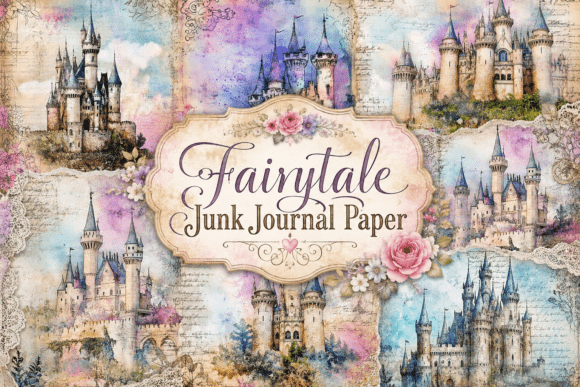 Download Fairytale Junk Journal Paper - Junk journal Collection