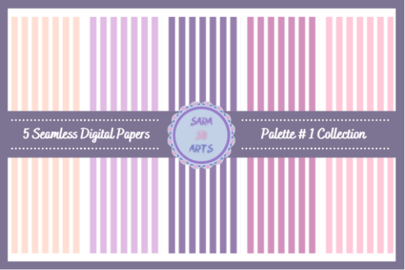 Download Seamless Stripes Pattern Digital Paper - Seamless stripes Collection